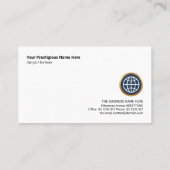 Carte De Visite Citation boîte vocale créative Communication PR (Dos)