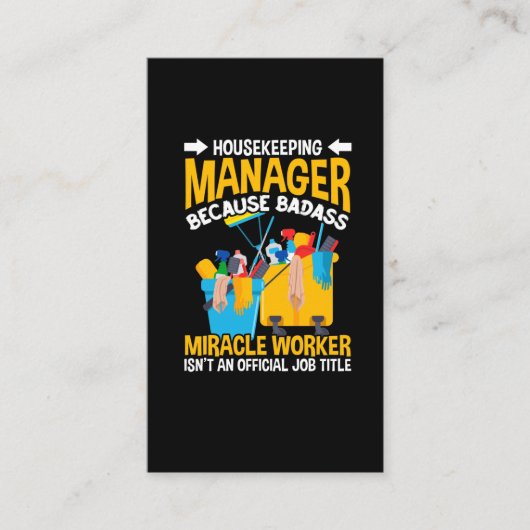 Carte De Visite Citation de nettoyage de la maison de travail pour (Devant)