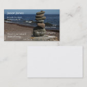 Carte De Visite Citation Lao Tzu (Devant / Derrière)