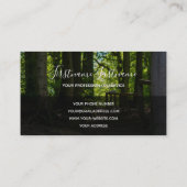 Carte De Visite Citation motivationnelle positive avec sentier for (Dos)