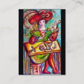 Carte De Visite CITOYENS DES OMBRES PERDUES, MAGICIEN Black Paper (Dos)