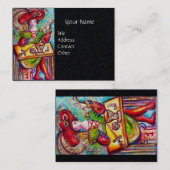 Carte De Visite CITOYENS DES OMBRES PERDUES, MAGICIEN Black Paper (Devant / Derrière)