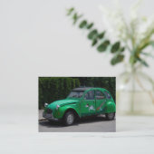 Carte De Visite Citroen 2 CV (Debout devant)