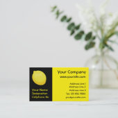 Carte De Visite Citron (Debout devant)