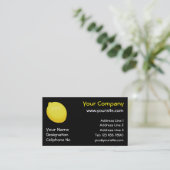 Carte De Visite Citron (Debout devant)