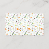 Carte De Visite Citron et Mariage français orange (Dos)