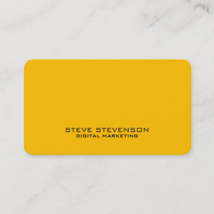 Carte De Visite Citron minimalistic futuriste d'entreprise moderne