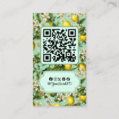 Carte De Visite Citrons (Dos)