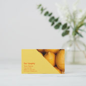 Carte De Visite Citrons (Debout devant)
