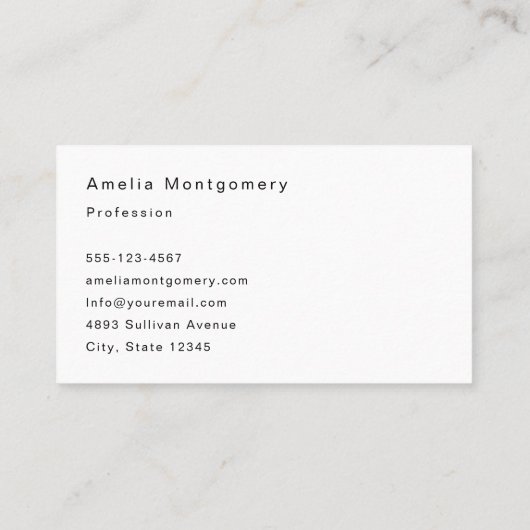 Carte De Visite Citrouilles d'automne avec Fleurs et Foliage (Dos)