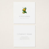 CARTE DE VISITE : CITRUS (Devant & derrière)