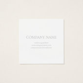 CARTE DE VISITE : CITRUS (Dos)