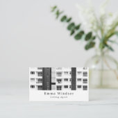 Carte De Visite City Apartments, Réalisateur, Agent immobilier (Debout devant)