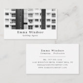 Carte De Visite City Apartments, Réalisateur, Agent immobilier (Devant / Derrière)