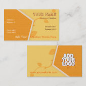 Carte de visite CityNature (Devant / Derrière)