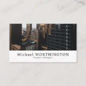 Carte De Visite Cityscape, Business & Finance (Devant)