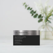 Carte De Visite Civil Engineering And Land Surveying (Debout devant)