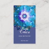 Carte De Visite Clair de Lune | Peace Mandala (Devant)