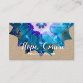 Carte De Visite Clair de Lune | Peace Mandala (Devant)