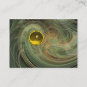 Carte De Visite CLAIR VORTEX TOPAZ gris jaune (Dos)