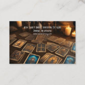 Carte De Visite Clairvoyant Psychic Tarot Card (Dos)