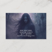 Carte De Visite Clairvoyant Psychique Moyen (Dos)