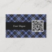 Carte De Visite Clan Clark Tartan (Dos)