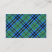 Carte De Visite Clan écossais Keith Tartan Plaid (Dos)