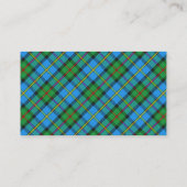 Carte De Visite Clan MacLeod de Harris Tartan Plaid (Dos)