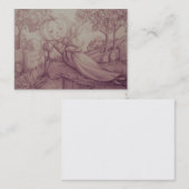 Carte De Visite Clara triste (Devant / Derrière)