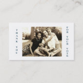 Carte De Visite Clarence Gillispie, la Communauté Acti… - (Dos)