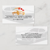 Carte De Visite Classic Car | Auto Parts | Mechanic  (Devant / Derrière)