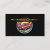 Carte De Visite Classic Car Automotive Theme Business Cards (Devant)
