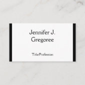 Carte de visite classique (Devant)