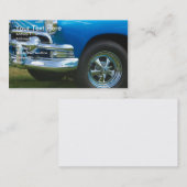 Carte de visite classique de voiture (Devant / Derrière)