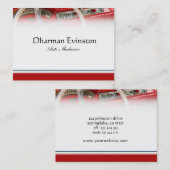 Carte de visite classique de voiture (Devant / Derrière)