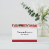 Carte de visite classique de voiture (Debout devant)