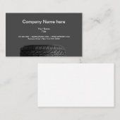 Carte de visite Classique Pour L'Automobile (Devant / Derrière)