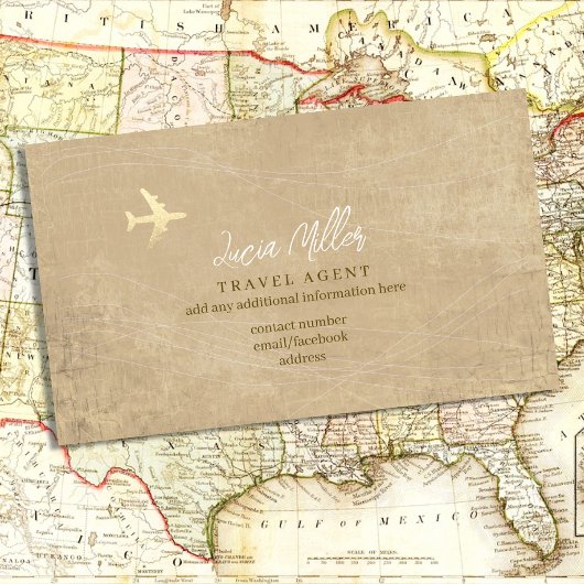 Carte de visite classique pour un conseiller d'age