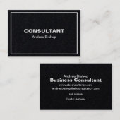 Carte de visite classique simple et propre (Devant / Derrière)