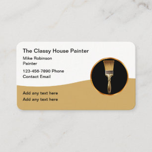 Carte de visite Classy House Painter Pro