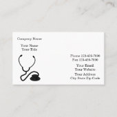 Carte De Visite Classy Medical  (Devant)