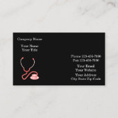 Carte De Visite Classy Medical (Devant)