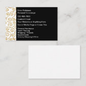 Carte De Visite Classy Personal Concierge Services New (Devant / Derrière)