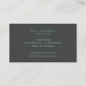 CARTE DE VISITE CLASSY :: stately 2L (Dos)