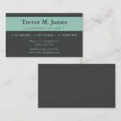 CARTE DE VISITE CLASSY :: stately 2L (Devant / Derrière)