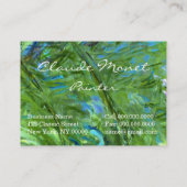 Carte De Visite Claude Monet : Agapanthus (Dos)