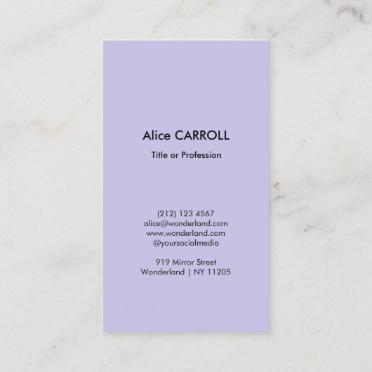 Carte De Visite Claude Monet - Agapanthus - Code QR (Dos)