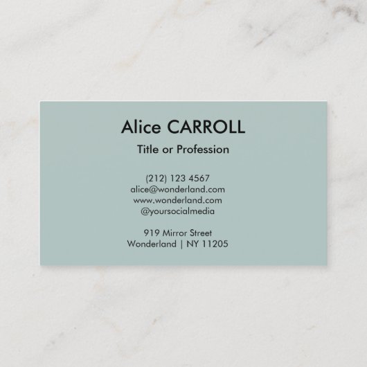 Carte De Visite Claude Monet - Grand Canal, Venise - Code QR (Dos)