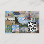Carte De Visite Claude Monet - Patchwork de chefs-d'oeuvre - Code  (Devant)